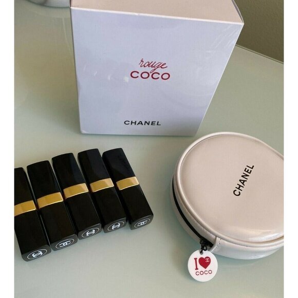 CHANEL Rouge COCO Lipstick with make up case! RARE ! LAST ONE !  - Picture 2 of 12